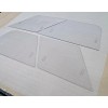 DAXCNC MG MGA NEW SIDE CURTAIN SLIDING WINDOWS SET 1956-1962