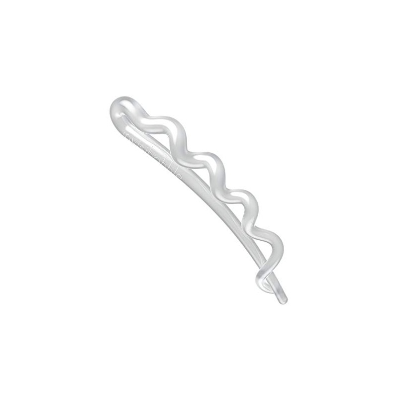 Invisibobble 38971IB Anillo de Pelo Waver Crystal Clear, 3 pz