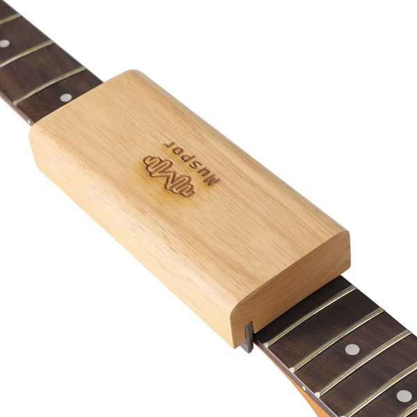 RuiJOTWAT Guitar fret olive wood bevel file 90° angle, dual-purpose