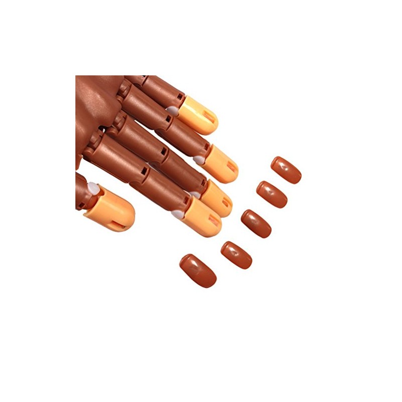 Teamtop 100 Pcs Replacement Refill Nails Tips for Flexible Nail