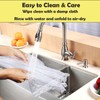 4 Pcs Pop-Up Food Covers, Reusable and Collapsible Food Net
