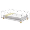 Acrylic Napkin Holder for Bathroom 9"x5" Guest Towel Holder for