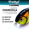 trifyd ® Fishing Pike Lure, Pack of 3 crankzilla predatory