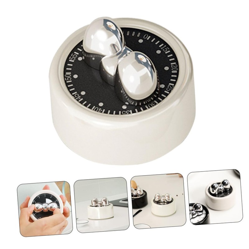 Ciieeo Mechanical Timer for Cooking Study Exercise Sturdy Desktop Timer