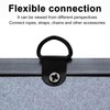8 Pcs Tie Down Anchor Auto Car, Trailer D Rings