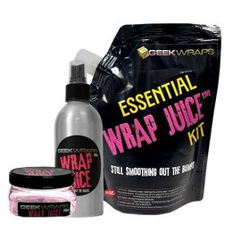 GEEKWRAPS Essential Wrap Juice Kit - Vehicle Wrap Vinyl - Aluminum Bottle - Compatible with Car, ATV, Motorcycle, UTV, Boat, Truck, Van, Bus
