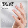 GAOY Gel Top Coat, Base Coat and Cuticle Oil Set,