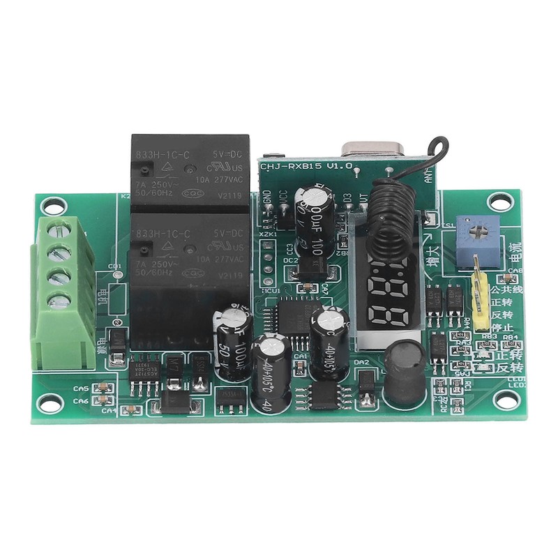 DC Motor Wireless Remote Control Module Set Clockwise Counterclockwise Rotation