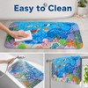 Extra-Long Cartoon Non-Slip Bathtub Mat – PVC Bath and Shower
