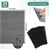 Skyley 24 Pack Flexible Scrubbing Screen Cleaning Mesh for Household