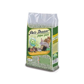 PetsDream Paper Pure, Universal Pet Litter 20 L 10 kg