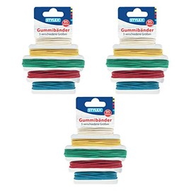 Stylex 31321 rubber rings, 95 pieces, 5 different sizes.