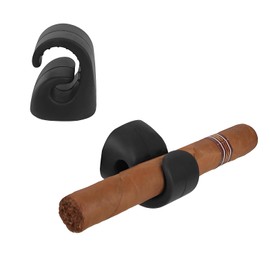 Audoyon Magnetic Cigar Holder for Golf Cart Adjustable Stogie Clip with Strong Grip & No-Scratch Silicone Fits 38–70 Ring Gauge for Golf, Fishing, Grilling & Outdoor Use