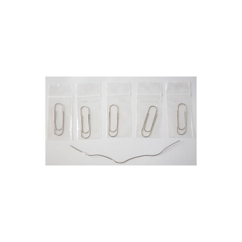 Paper Clip Shape Memory Wire