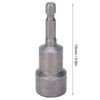 5Pcs Magnetic Socket Chrome Vanadium Steel Strong Magnetic Drill Screwdriver
