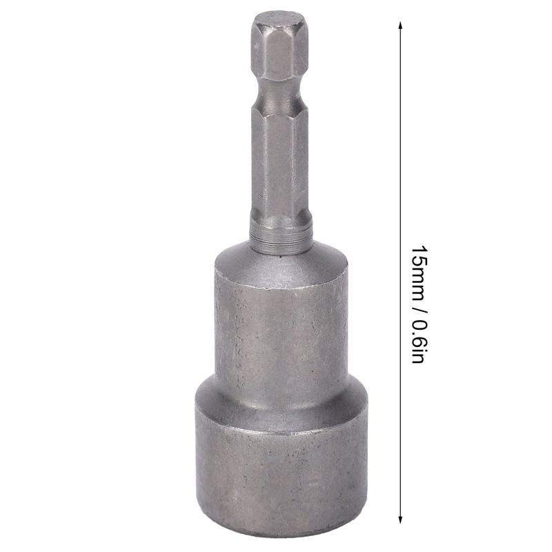 5Pcs Magnetic Socket Chrome Vanadium Steel Strong Magnetic Drill Screwdriver