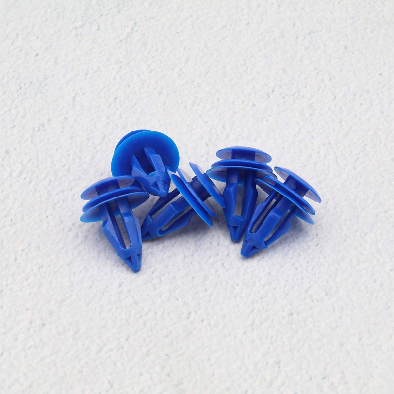 YINETTECH 50 x Car Trim Clips LR027255 Blue Plastic Front