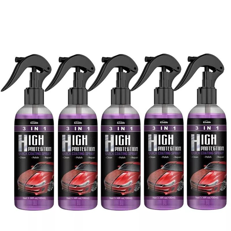 Unbranded High Protection Quick Car Coat Ceramic 3 in 1