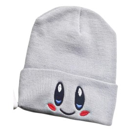 1 Pz Beanie Gorrito Invernal De Kirby Invierno Geek