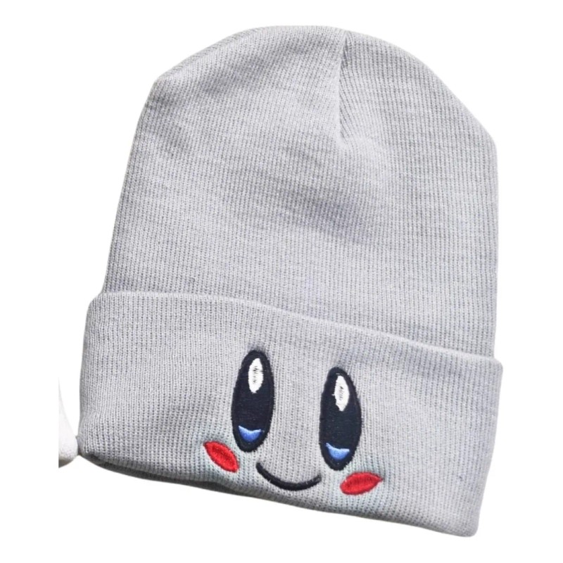 1 Pz Beanie Gorrito Invernal De Kirby Invierno Geek