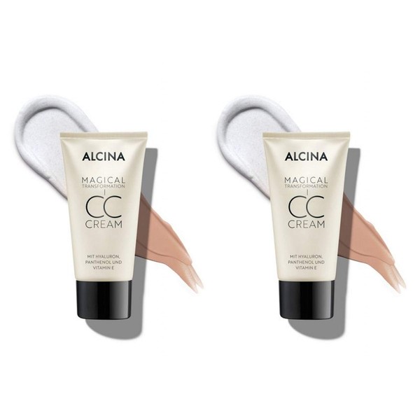 2 x Alcina CC Cream Magical Transformation 50 ml