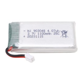 3.7V 1100mAh Battery With PH2.0 Connector Drone Flight Battery Li Po Light Weight RC Battery For X5SW for H5P