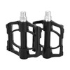 INFINAUTO Cycling Bike Pedal, 9/16" Spindle Plastic Pedals Black for