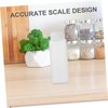 HOMSFOU Reusable Oil Bottle 200ml Sauce Bottle Scale Leakproof Condiment