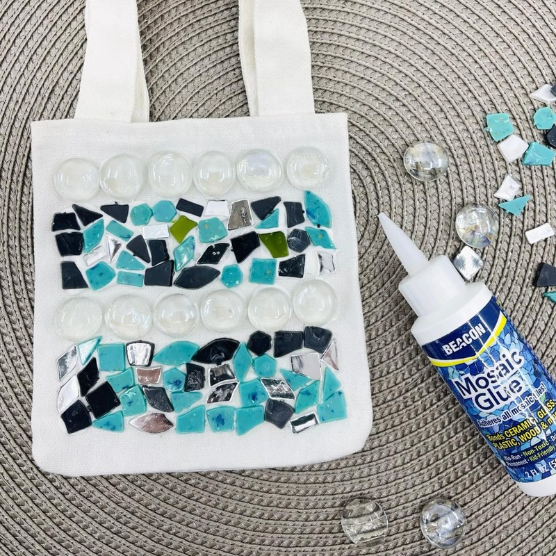 BEACON Mosaic Glue - Non-Toxic & Water Resistant, Ideal for
