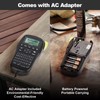 SUPVAN LP5120M Label Maker Machine with Keyboard & AC Adapter,