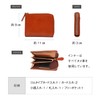 Mura Men's Mini Bifold Wallet Mini Wallet Compact Italian Leather