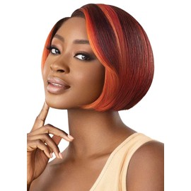 Outre Lace Front Wig - Melted Hairline - Deluxe Wide Lace Part - Kie (JET BLACK 1)