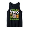 Wild Two Big Brother Zoo Birthday Safari Jungle Animals Tank