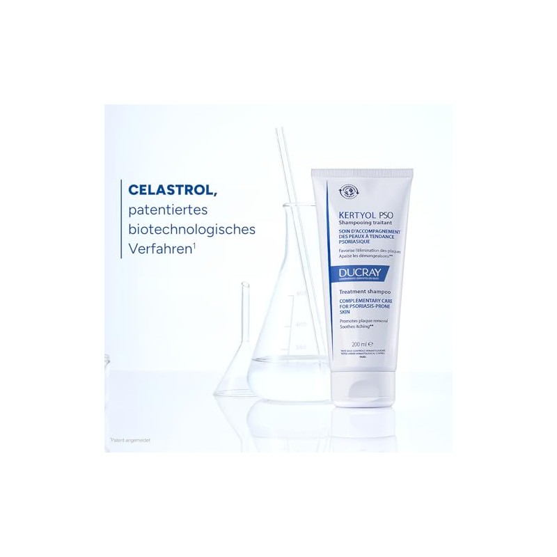 Ducray Kertyol P.S.O. - Treatment Shampoo - For Psoriasis (Psoriasis)