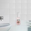 FOMIYES Automatic Toothpaste Dispenser Wall Mounted Toothpaste Holder Cute Bunny