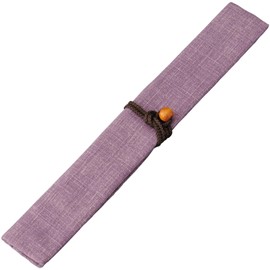 Kawai Japanese Traditional Color Chopsticks Bag Mauve Size: Approx. W7.5 D25 088822