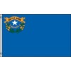 Nevada Flag 2x3ft Poly