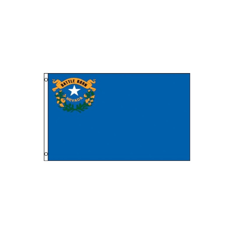 Nevada Flag 2x3ft Poly