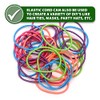 Mandala Crafts 2mm Aquamarine Elastic Cord for Jewelry Making -