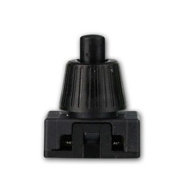 Druckschalter, 1-polig, EIN/AUS 23V/2A schwarz