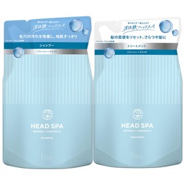 h&S Deep Experience Head Spa, Refreshing & Smooth Shampoo, Treatment, Refill Set, Scalp Care