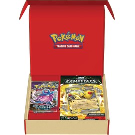 Pokémon-Sammelkartenspiel: Kampfdeck Ampharos-ex und 2er-Boosterpack-Bundle (sofort spielbares Deck mit 60 Karten)