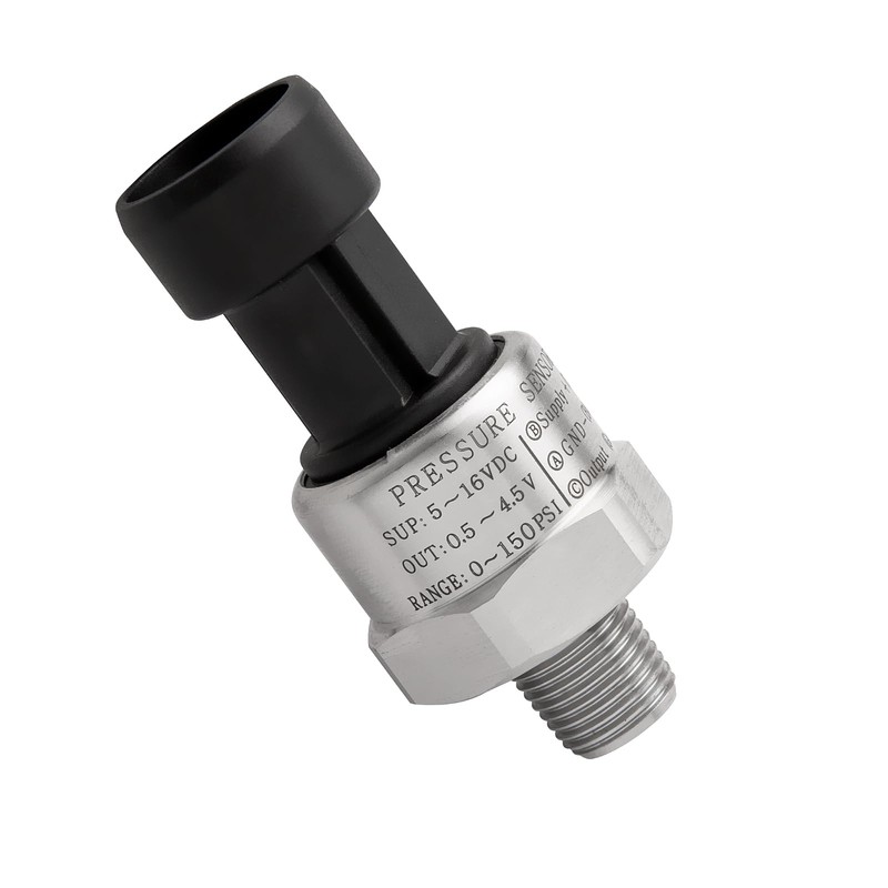 Ronybuy 150 Psi Fuel Oil Pressure Transducer Sensor Sender 1/8"