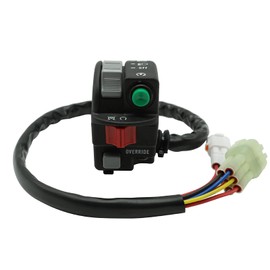 M MATI Handlebar Control Switch Start Kill Stop Headlight Override Button for Yamaha Grizzly 700 YFM700 2007-2008 3B4-83972-00-00