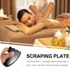 Healvian Handheld Scraping Plate for Body Massage Natural Horn Scraping