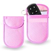 KF Premium Pink Faraday Pouch for Car Keys – Signal