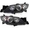 jpautowholesale For 2004-2009 Mazda 3 Sedan Headlight Halogen Set Driver