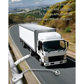 HUQUZN Pipe Oil to Alternator Vacuum Pump Fit for Isuzu NPR NPR-HD NQR NRR 2001-2009 Replace 97228-671-0 8972286710