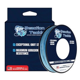 Reaction Tackle USA Braid- 4 Strand- Blue Camo 65/300