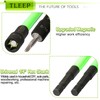 TLEEP 150MM 5/16" Magnetic Power Nut Driver Set for Impact